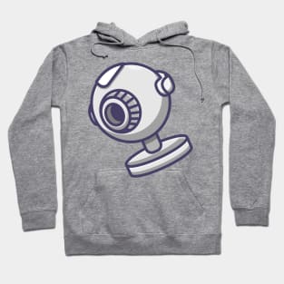 webcam camera Hoodie